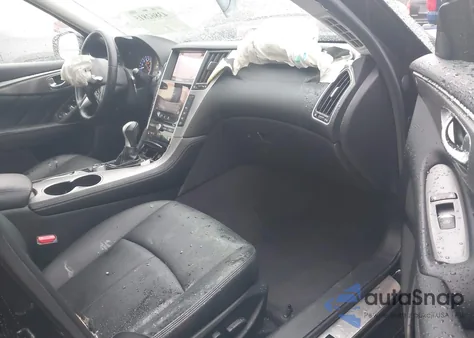 2015 Infiniti Q50 Premium из США, поврежденный, VIN JN1BV7AP0FM356550